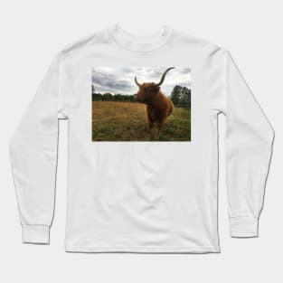 Scottish Highland Cattle Cow 2073 Long Sleeve T-Shirt